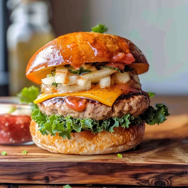 Apple Turkey Burgers
