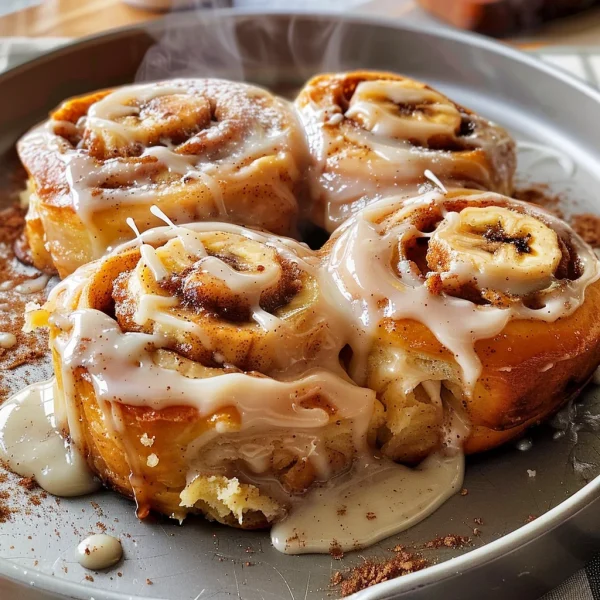 Banana Cinnamon Rolls