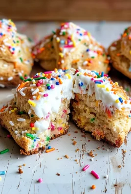Birthday Cake Scones