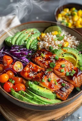 Chili Lime Salmon Bowls