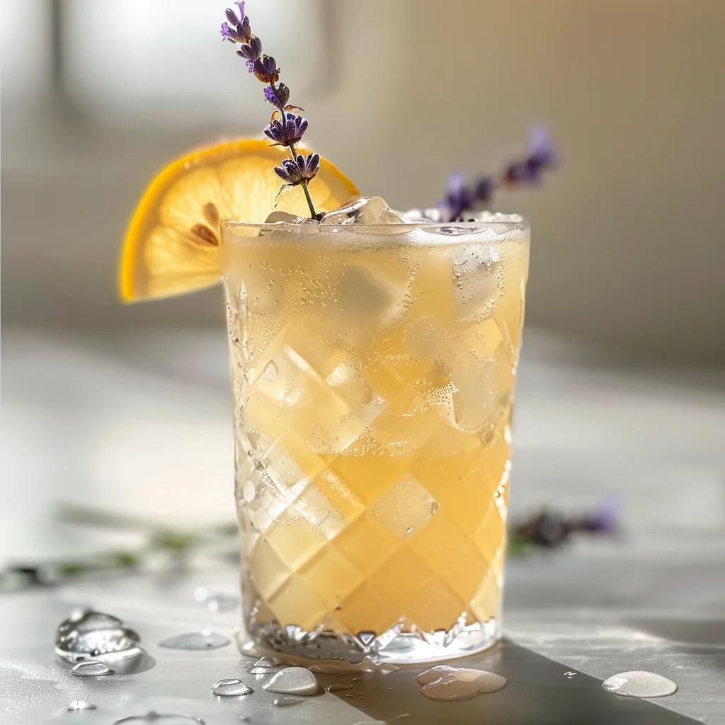 Coconut Lavender Lemonade Mocktail image 4