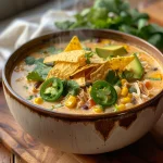 Crockpot Mexican Street Corn & Chicken Chowder