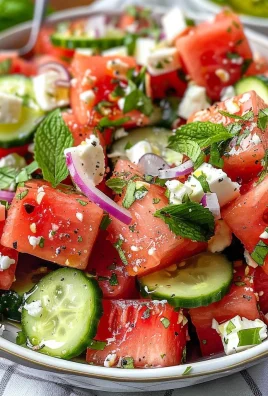 Feta Watermelon Salad