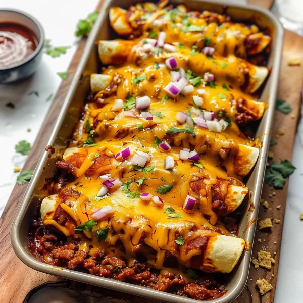 Ground Beef Enchiladas