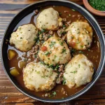 Ground Beef and Dumplings