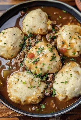 Ground Beef and Dumplings