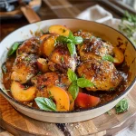Honey Butter Peach Chicken