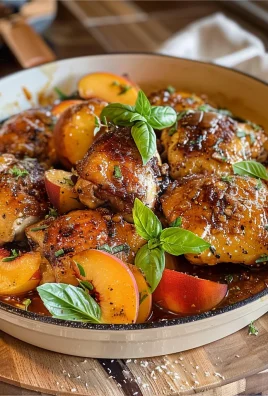 Honey Butter Peach Chicken