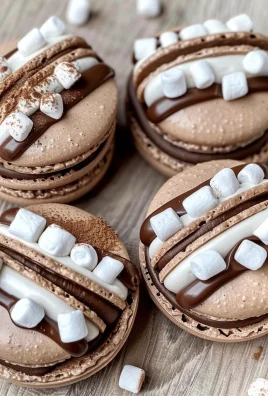 Hot Chocolate Macarons