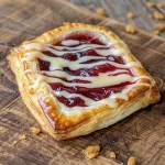 Leftover cranberry sauce cheese danish