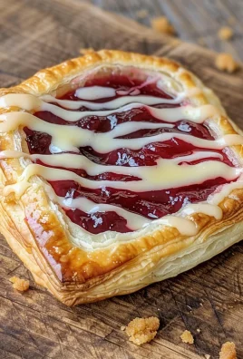 Leftover cranberry sauce cheese danish