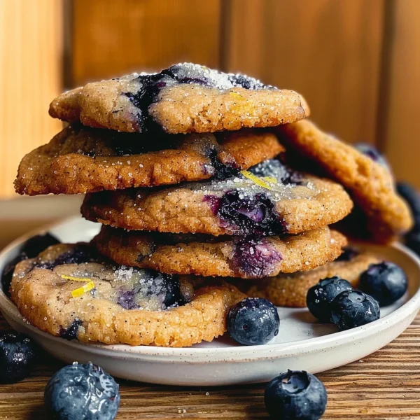 Lemon Blueberry Cookies