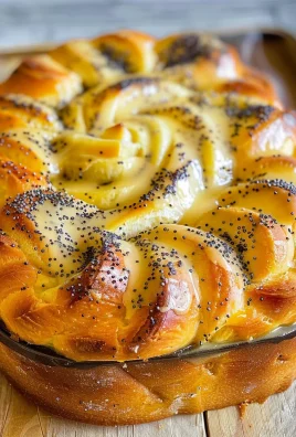 Lemon Poppy Seed Pull-Apart Bread