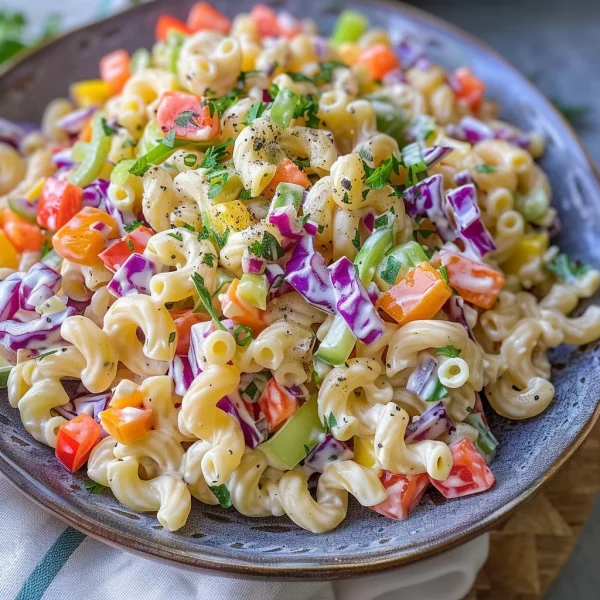 Macaroni Coleslaw Salad