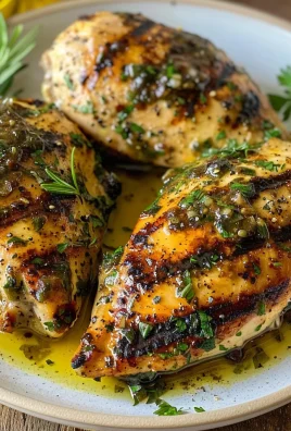 Mediterranean Herb Crusted Grilled Chicken