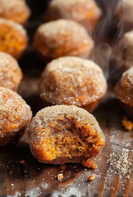 Mini Cinnamon Sugar Pumpkin Muffins