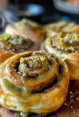 Pistachio Butter Cinnamon Rolls