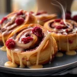 Raspberry Cinnamon Rolls