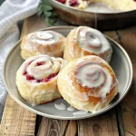 Raspberry Cream Cheese Sweet Rolls