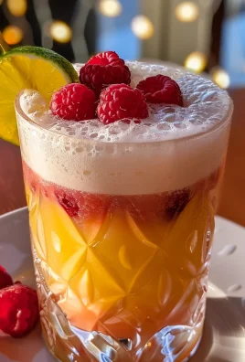 Raspberry Passionfruit Tequila Sour