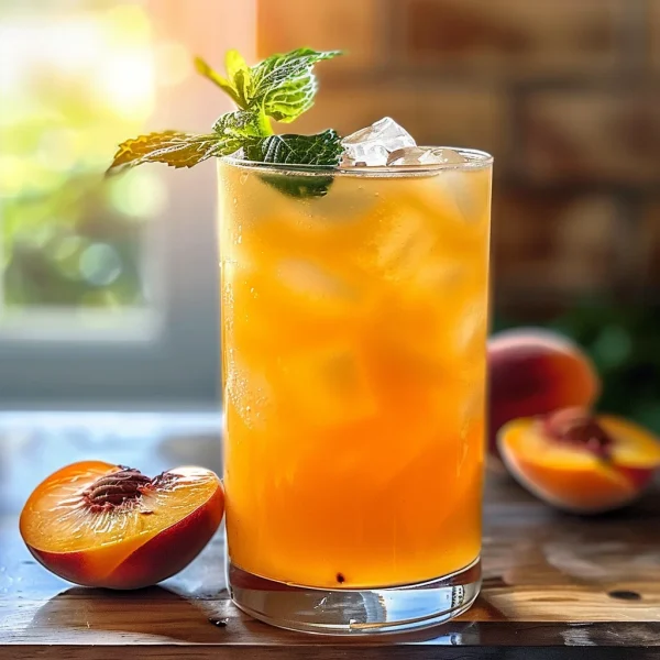 Refreshing Peach Lemonade