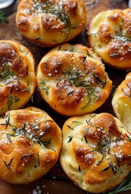 Rosemary Garlic Focaccia Muffins
