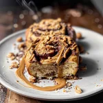 "Snickers" Cinnamon Rolls