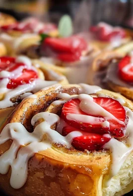 Strawberry Cheesecake Cinnabon Rolls