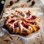 Strawberry Snowflake Dessert Recipe