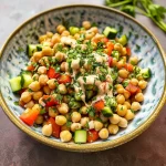 Tahini Lemon Chickpea Salad: A Refreshing Delight!