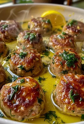 The Softest and Juiciest Greek Meatballs in Lemon Sauce