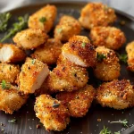 Air Fryer Ranch-Crusted Chicken Bites