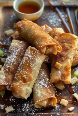 Apple Pie Egg Rolls