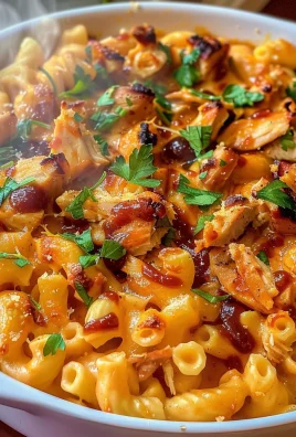 BBQ Chicken Mac and Cheese