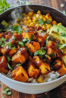 BBQ Chicken Sweet Potato Bowl