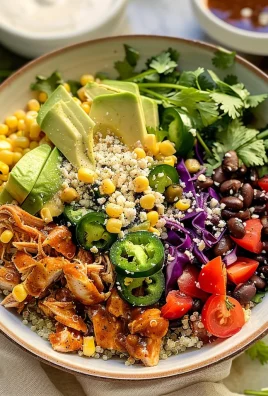 BBQ Ranch Chicken Quinoa Bowls