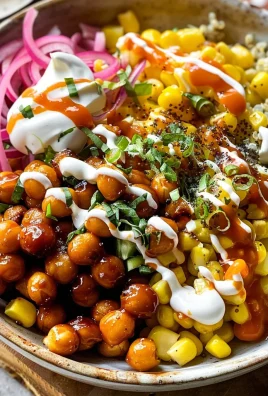 BBQ Ranch Chickpea Quinoa Bowls