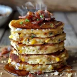Bacon and Corn Griddle Cakes