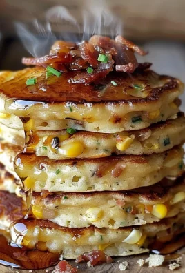 Bacon and Corn Griddle Cakes