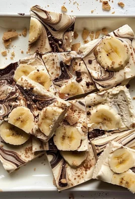 Banana & Nutella Frozen Yogurt Bark
