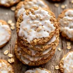 Brown Butter Iced Oatmeal Cookies Recipe