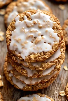 Brown Butter Iced Oatmeal Cookies Recipe