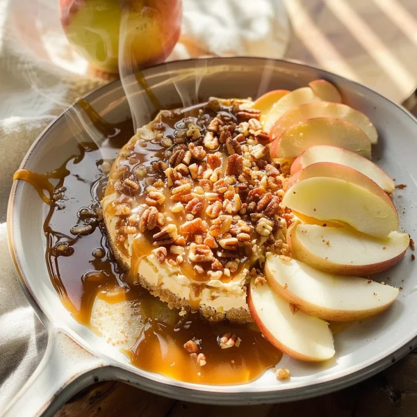 Caramel apple cheesecake dip recipe