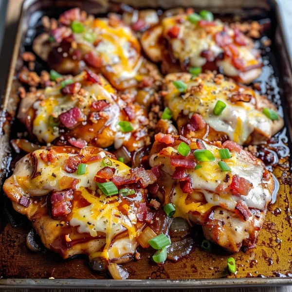 Cheesy Bacon BBQ Chicken