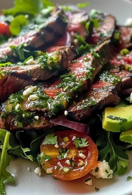 Chimichurri Steak Salad recipe