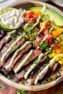 Cilantro Lime Steak Bowls