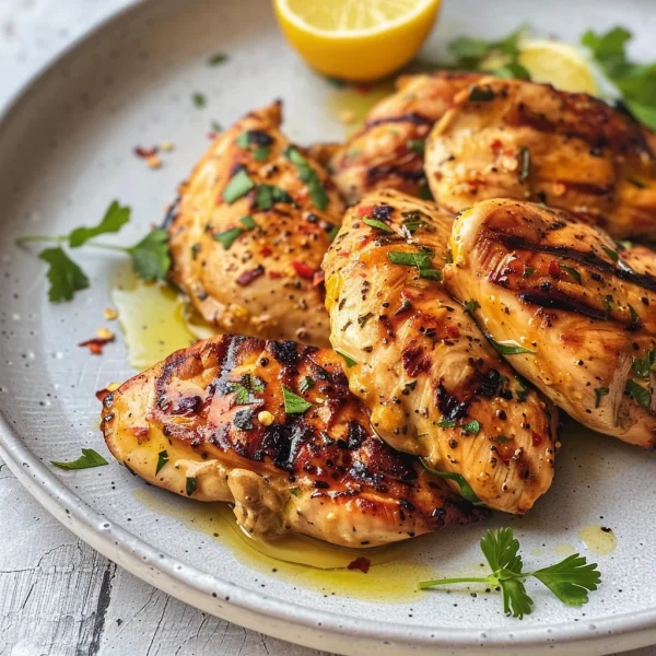 Citrus Dijon Grilled Chicken (Marinade)