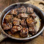 Cowboy Butter Steak Bites