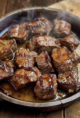 Cowboy Butter Steak Bites