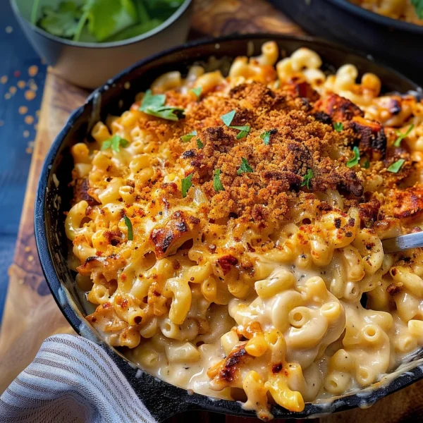 Creamy Chicken Mac and Cheese